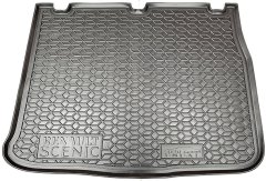 Автомобильный коврик в багажник Renault Scenic 2 2002- 5 мест (Avto-Gumm)
