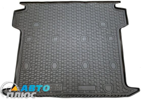 Автомобильный коврик в багажник Fiat Doblo 2010- 5-7 мест длин. база (AVTO-Gumm)