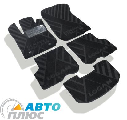 Композитные коврики в салон Renault Logan 2004-2013 Sedan (X) AVTO-Tex