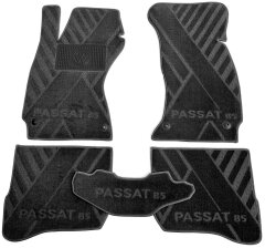 Композитні килимки в салон Volkswagen Passat B5 1996-2005 (X) чорні AVTO-Tex