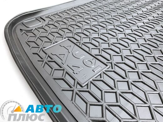 Автомобильный коврик в багажник Audi A4 (B9) 2016- Universal (Avto-Gumm)