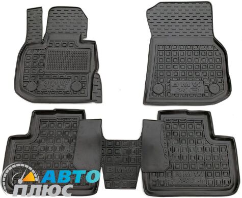 Автомобильные коврики в салон BMW X3 (G01) 2017- (AVTO-Gumm)