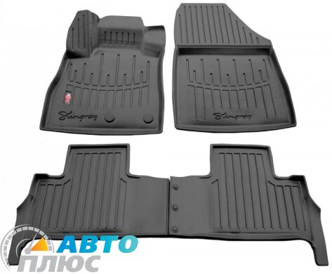 3D Килимки в салон автомобіля Renault Scenic 4 2016- (Stingray)