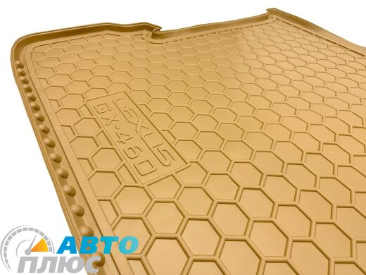 Автомобильный коврик в багажник Lexus GX 460 2009- (7-мест) бежевый (AVTO-Gumm)