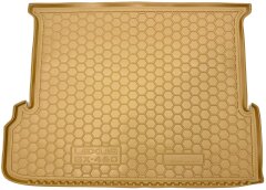 Автомобильный коврик в багажник Lexus GX 460 2009- (7-мест) бежевый (AVTO-Gumm)