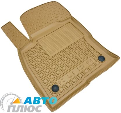 Автомобильные коврики в салон Ford Kuga 3 2020- бежевые (AVTO-Gumm)