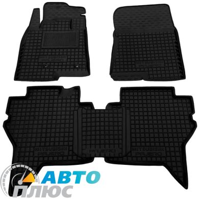 Автомобільні килимки в салон Mitsubishi Pajero Wagon 3/4 99-/07- (Avto-Gumm)