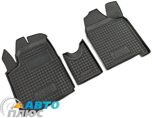 Автомобільні килимки в салон Citroen Jumpy 07-/Fiat Scudo 07-/Peugeot Expert 07- (V1.6) (Avto-Gumm)
