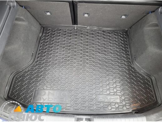 Автомобильный коврик в багажник Hyundai IONIQ hybrid 2017- USA (AVTO-Gumm)