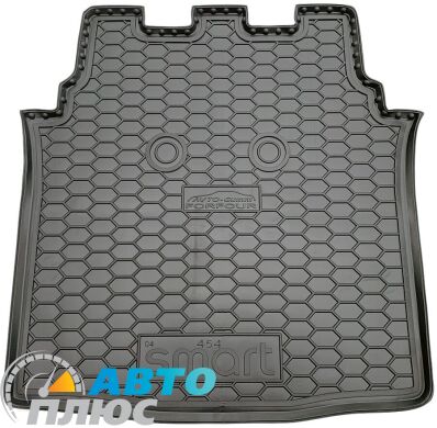 Автомобильный коврик в багажник Smart ForFour 454 2004- (Avto-Gumm)