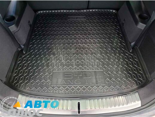 Автомобильный коврик в багажник BYD Tang 2 EV 2018- 6-7 мест (AVTO-Gumm)