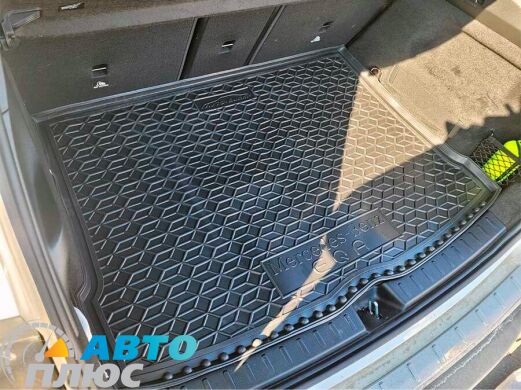 Автомобильный коврик в багажник Mercedes EQA (H243) 2021- (AVTO-Gumm)