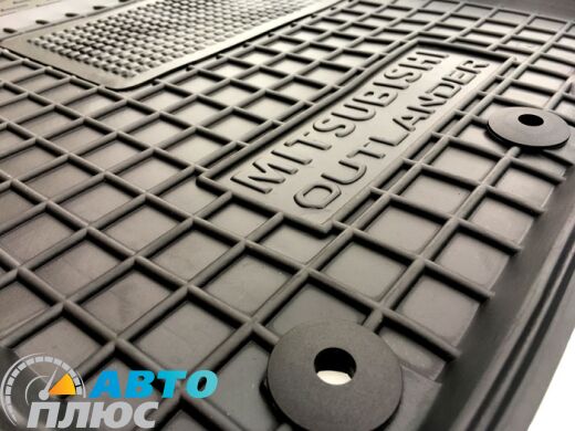 Водительский коврик в салон Mitsubishi Outlander 2012- (Avto-Gumm)