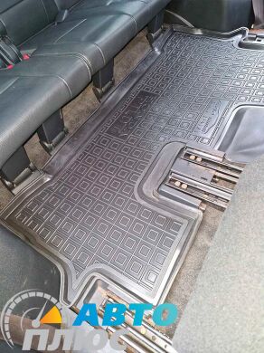 Автомобильные коврики в салон Honda Pilot 2008-2015 3-й ряд (AVTO-Gumm)
