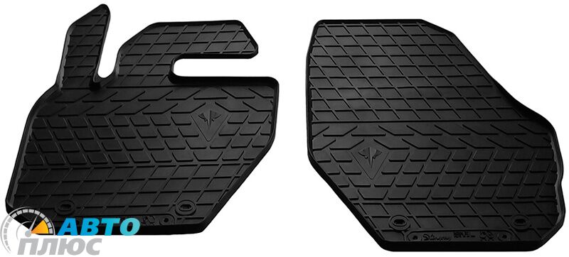 Передние резиновые коврики Volvo XC60 2008- (Stingray)