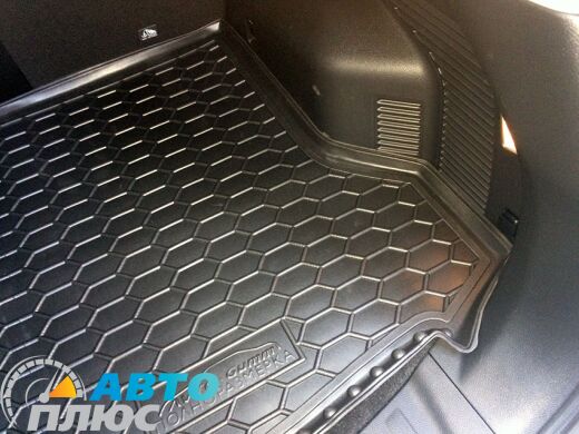 Автомобильный коврик в багажник Nissan X-Trail (T32) 2017- FL верхний (Avto-Gumm)