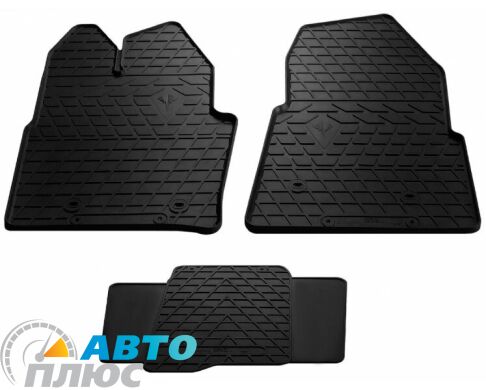 Резиновые коврики в салон Ford Transit (mk7) 2014- (Stingray)