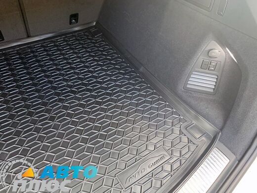 Автомобильный коврик в багажник Volkswagen Touareg 2018- (Avto-Gumm)