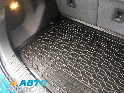 Автомобильный коврик в багажник Chevrolet Bolt EV 2016- верхняя полка (Avto-Gumm)