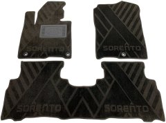 Композитные коврики в салон Kia Sorento 2015- (5 мест) (X) AVTO-Tex