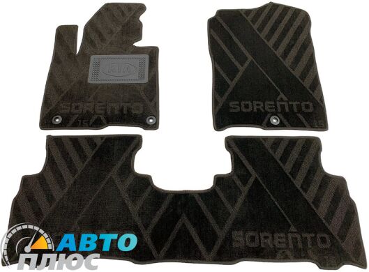 Композитные коврики в салон Kia Sorento 2015- (5 мест) (X) AVTO-Tex