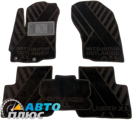 Композитные коврики в салон Mitsubishi Outlander XL 2007-2012 (X) AVTO-Tex