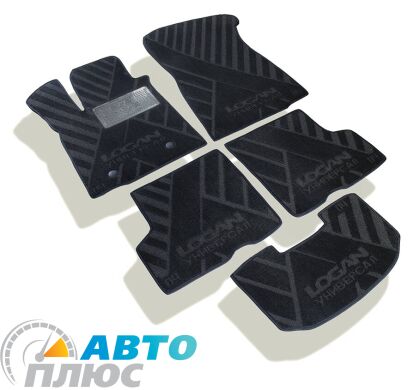 Композитные коврики в салон Renault Logan 2006-2013 MCV (X) AVTO-Tex