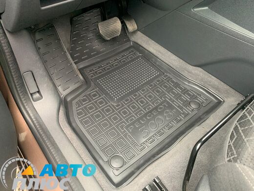 Автомобильные коврики в салон Peugeot 3008 2010-2016 (Avto-Gumm)