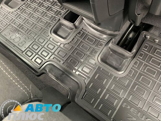 Автомобильные коврики в салон Peugeot 3008 2010-2016 (Avto-Gumm)