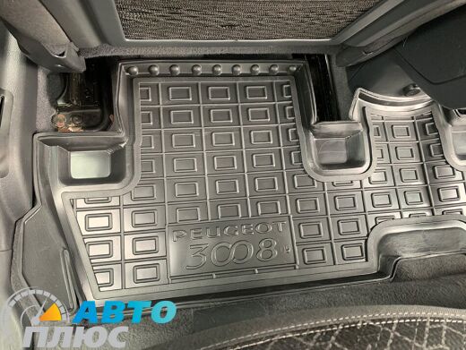 Автомобильные коврики в салон Peugeot 3008 2010-2016 (Avto-Gumm)