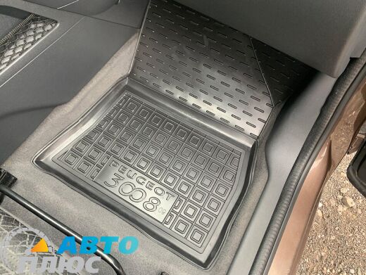 Автомобильные коврики в салон Peugeot 3008 2010-2016 (Avto-Gumm)