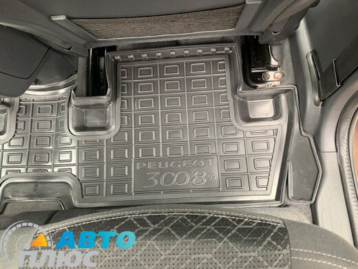 Автомобильные коврики в салон Peugeot 3008 2010-2016 (Avto-Gumm)
