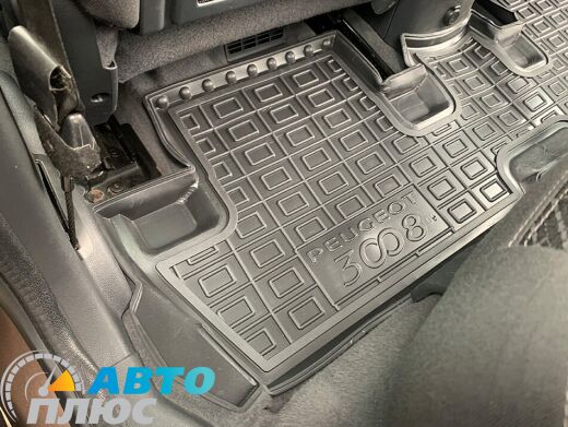 Автомобильные коврики в салон Peugeot 3008 2010-2016 (Avto-Gumm)