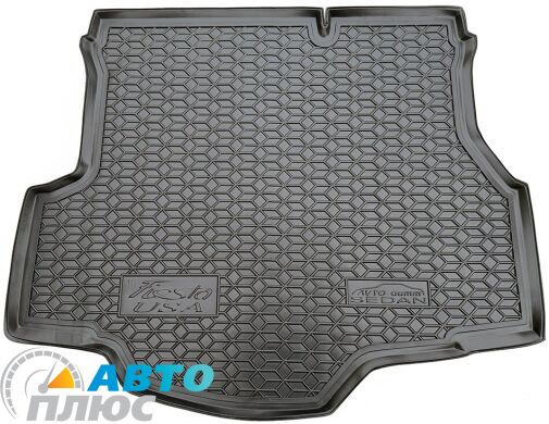 Автомобильный коврик в багажник Ford Fiesta 2010- Sedan (AVTO-Gumm)