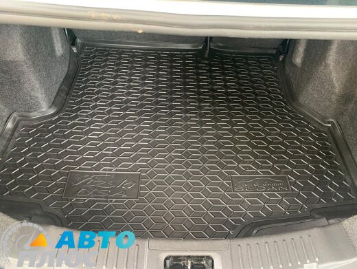 Автомобильный коврик в багажник Ford Fiesta 2010- Sedan (AVTO-Gumm)