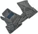 фото картинка Композитные коврики в салон Renault Laguna 2 2001- (X) серые AVTO-Tex — АвтоПлюс