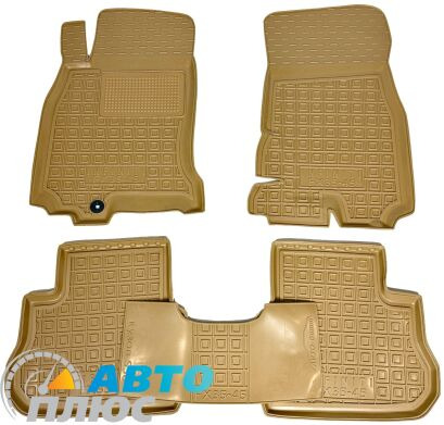Автомобільні килимки в салон Infiniti FX 2003-2008 бежеві (AVTO-Gumm)