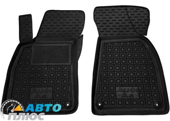 Передние коврики в автомобиль Audi A4 (B6/B7) 2001-2007 (Avto-Gumm)