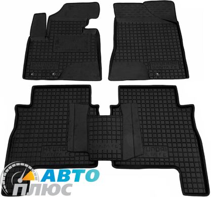 Автомобильные коврики в салон Hyundai Santa Fe 2010-2012 (Avto-Gumm)