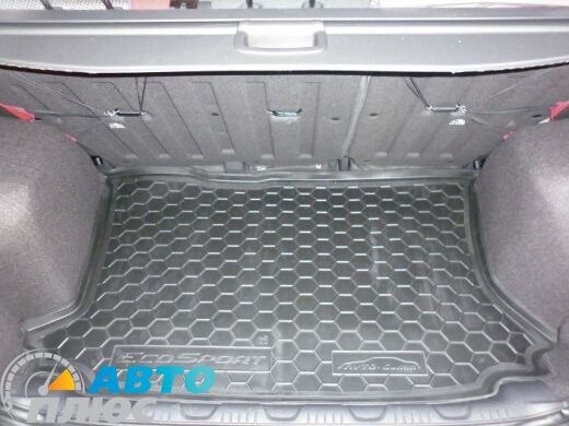 Автомобильный коврик в багажник Ford EcoSport 2015- (Avto-Gumm)
