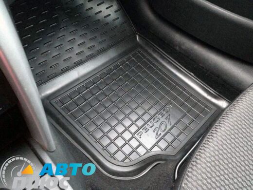 Передние коврики в автомобиль Peugeot 207 2006- (Avto-Gumm)