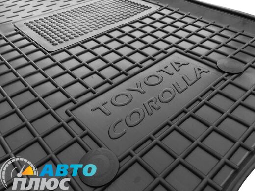 Водительский коврик в салон Toyota Corolla 2007-2013 (Avto-Gumm)