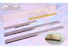 Накладки на пороги автомобиля Toyota Land Cruiser Prado 120 2002- (Standart)