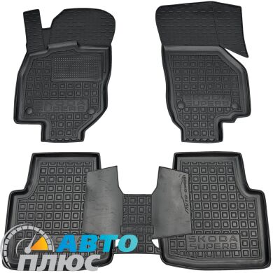 Автомобильные коврики в салон Skoda SuperB 2024- (AVTO-Gumm)