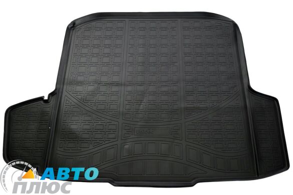 Полиуретановый коврик в багажник Skoda Octavia A7 2013- Combi (NorPlast)
