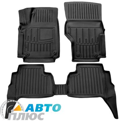 3D Килимки в салон автомобіля Volkswagen Amarok 2009-2022 (Stingray)