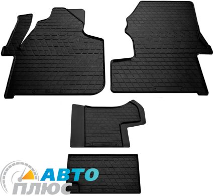 Резиновые коврики в салон Mercedes Sprinter (W906) 06-/Volkswagen Crafter 06- (1+1) (Stingray)