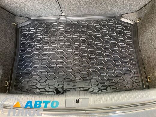 Автомобільний килимок в багажник Volkswagen Polo Hatchback 2001- (Avto-Gumm)