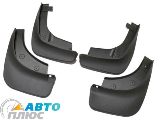 Комплект брызговиков Volkswagen Touareg R-Line 2010- (AVTM)