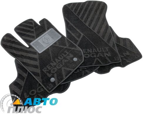 Композитные коврики в салон Renault Logan 2013- (X) AVTO-Tex